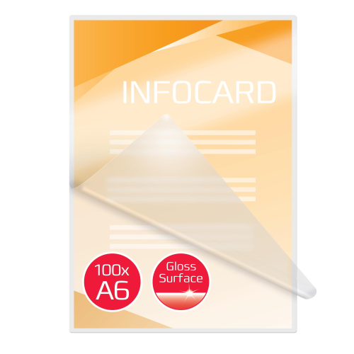 SCATOLA 100 POUCHES 2x75MIC 111X154MM (A6